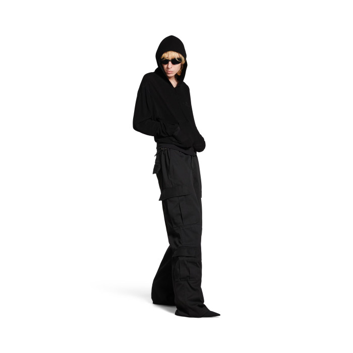 NIGO Balenciaga Women's Cargo Embroidered Solid Color Pants Casual Seasonal Work Pants #nigo75997