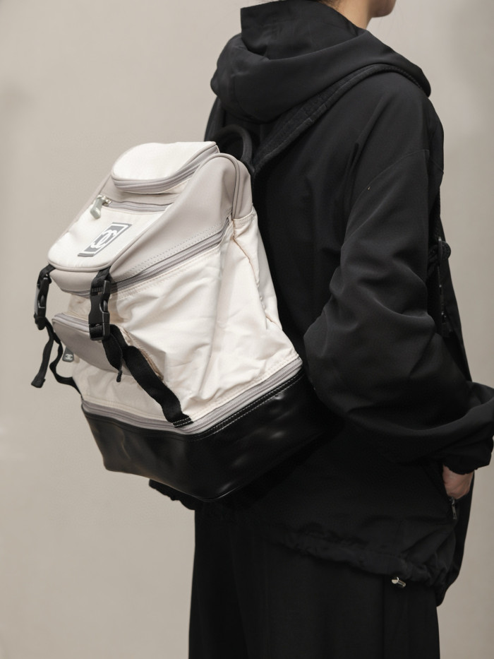 NIGO Chanel Women's Retro Sports Series Color Blocking Fashion Casual Shoulder Bag Backpacks Bags #nigo76117