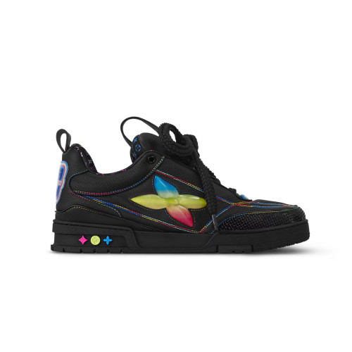 NIGO Louis Vuitton LV Trainer Monogram Flower Men's Cowhide Retro Basketball Shoes Fashion High Street Sneakers #nigo76141