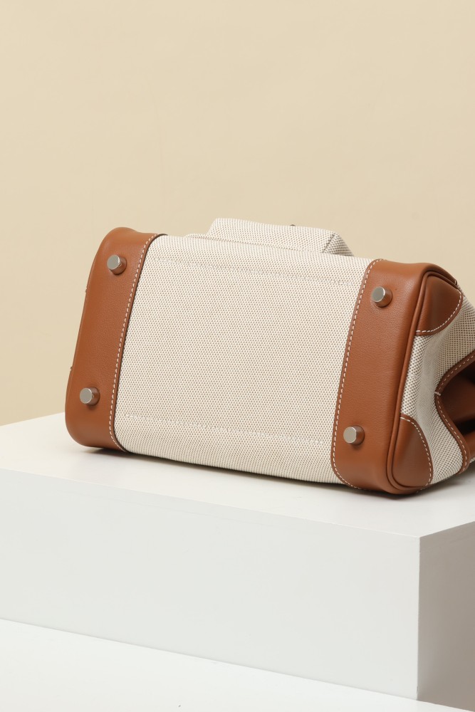 NIGO Hermes BK Women's Colorblocked Cowhide Handbag Metal Clasp Kelly Bag Bags Handbag Accessories #nigo76155