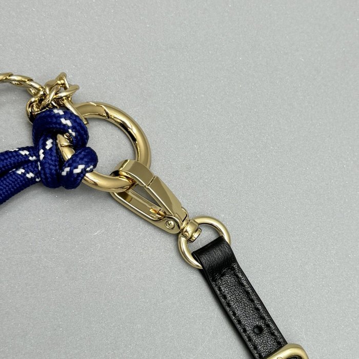 NIGO MiuMiu Women's Colorblocking Leather Metal Braided Bracelet Charms Accessories #nigo76182