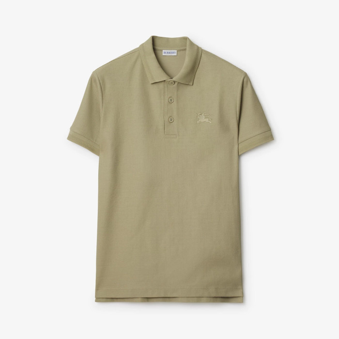 NIGO Burberry Men's Summer Solid Color Embroidered Knight Pattern Polo Neck Short Sleeve T-Shirt #nigo76185