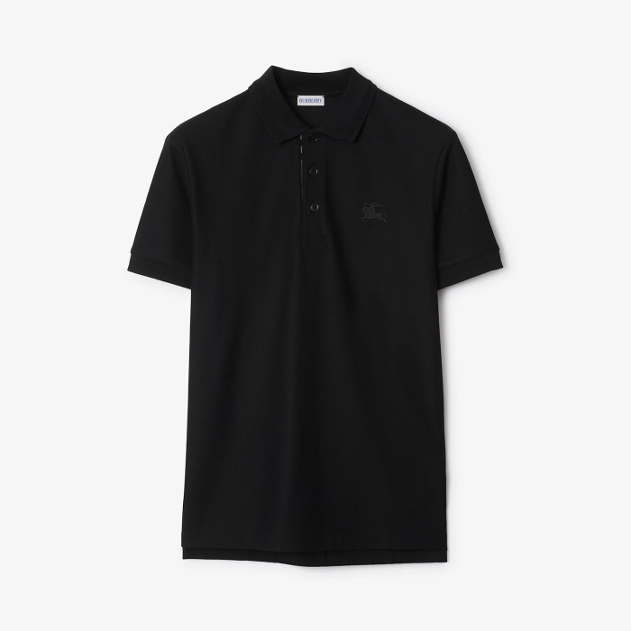 NIGO Burberry Men's Summer Solid Color Embroidered Knight Pattern Polo Neck Short Sleeve T-Shirt #nigo76185