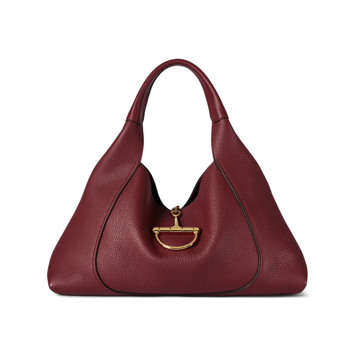 NIGO Gucci Softbit Women‘s Solid Color Horsebit Buckle Leather Tote Shoulder Bag Bags #nigo76195