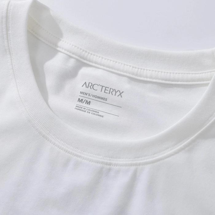 NIGO Arcteryx Men's And Women's Summer Solid Color Logo Pattern Printing Round Neck Short Sleeve T-shirt #nigo76196