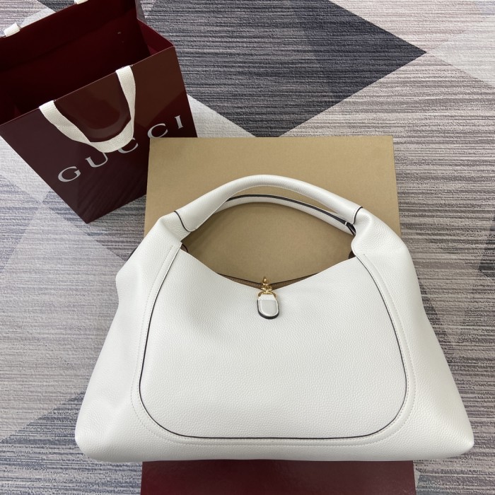 NIGO Gucci Softbit Women‘s Solid Color Horsebit Buckle Leather Tote Shoulder Bag Bags #nigo76195