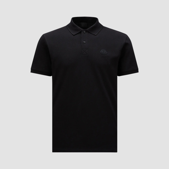 NIGO Moncler Men's Summer Solid Color Letter Printed Polo Neck Cotton Short Sleeve T-Shirt #nigo76191