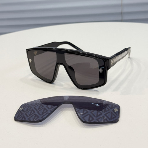 NIGO Dior Diamond M1u Sunglasses Women's Summer Solid Color Logo Square Casual Glasses #nigo76192