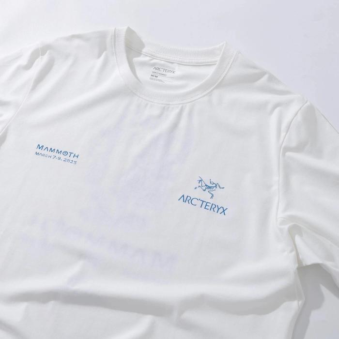 NIGO Arcteryx Men's And Women's Summer Solid Color Logo Pattern Printing Round Neck Short Sleeve T-shirt #nigo76196