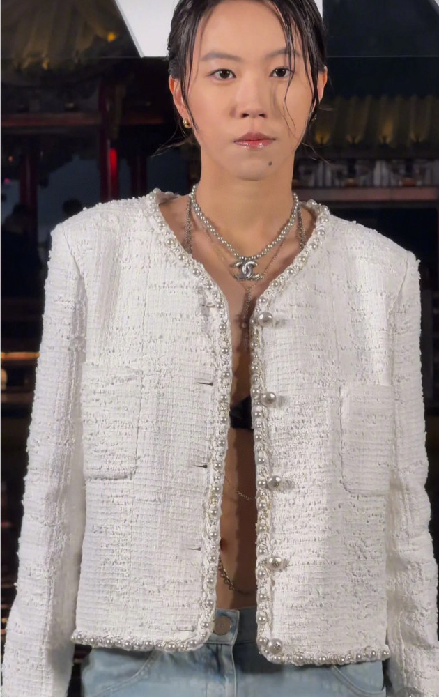 NIGO Chanel Women's Spring & Autumn Cotton Tweed & Faux Pearl Knit Solid Color Long Sleeve Jacket Coat Ngvp #nigo1398