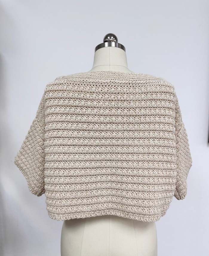 NIGO Chanel Women's Summer Solid Color One Shoulder Seven Sleeve Knit Sweater Top #nigo76244