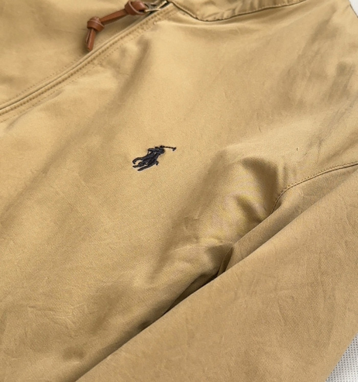 NIGO Ralph Lauren Men's Spring and Autumn Solid Color Standing Collar Zipper Long Sleeve Jacket #nigo76254