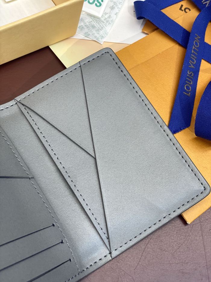 NIGO Louis Vuitton Men's Monogram Shadow Leather Long Wallet Card Case Bag Bags #nigo76255