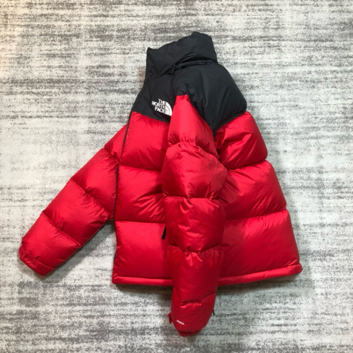 NIGO The North Face Men's And Women's Fall And Winter Color Blocking Goose Down Zipper Long Sleeve Down Jacket #nigo76247