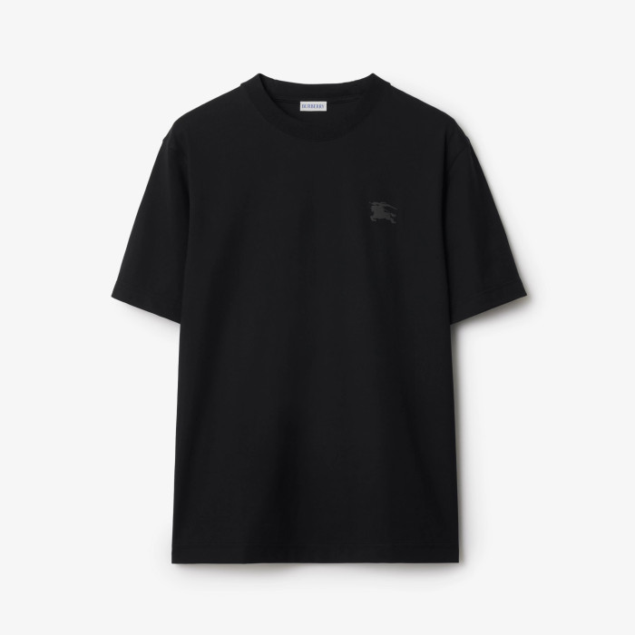 NIGO Burberry Men's Summer Knight Graphic Printed Solid Color Round Neck Cotton Short Sleeve T-Shirt #nigo76248