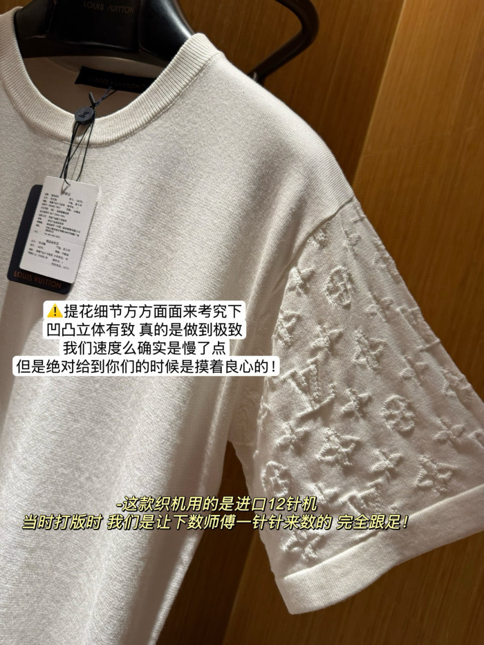 NIGO Louis Vuitton Men's Summer Solid Color Letter Printed Sleeve Cotton Round Neck Short Sleeve T-Shirt #nigo76252