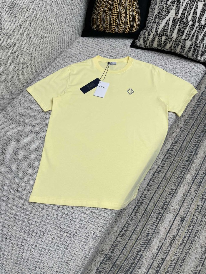 NIGO Dior Men's Summer Dior Solid Color Cotton Round Neck Loose Short Sleeve T-Shirt #nigo76267
