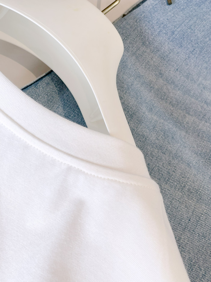 NIGO Bottega Veneta Men's Women's Summer Solid Color Round Neck Cotton Logo Printed Jersey Short Sleeve T-Shirt Ngvp #nigo1416