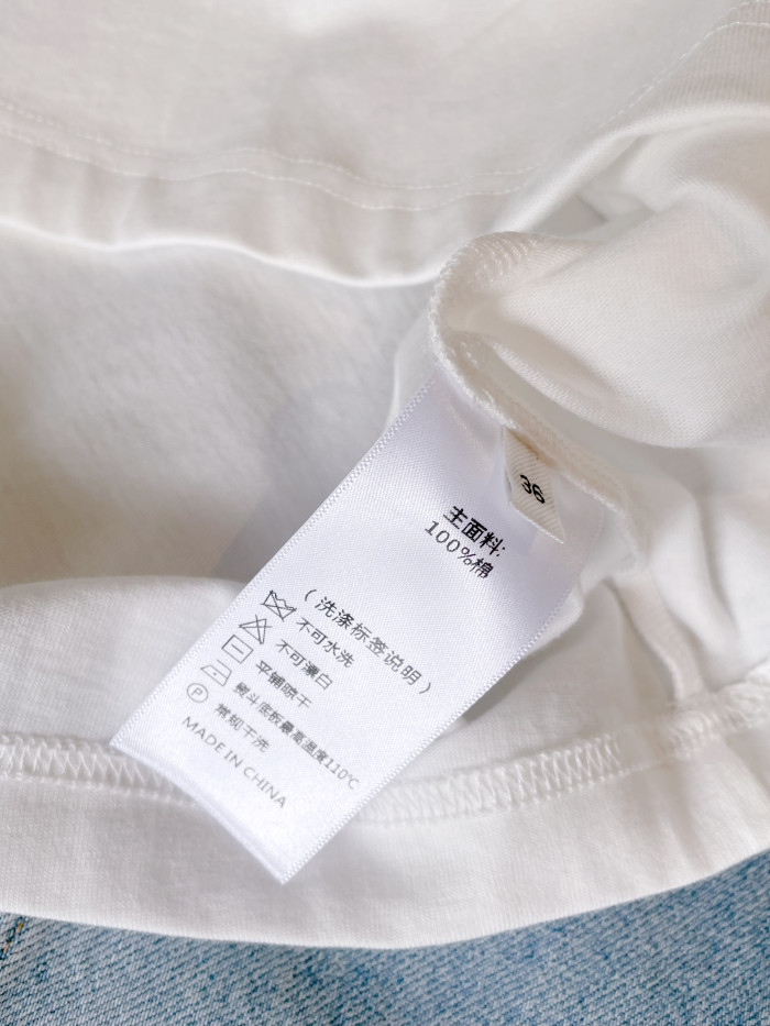NIGO Bottega Veneta Men's Women's Summer Solid Color Round Neck Cotton Logo Printed Jersey Short Sleeve T-Shirt Ngvp #nigo1416