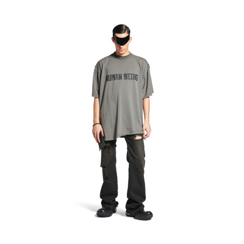 NIGO Men Women HUMAN BEING SHIFTED Summer Round Neck Short Sleeve Cotton Solid Color T-Shirt Ngvp #nigo1418