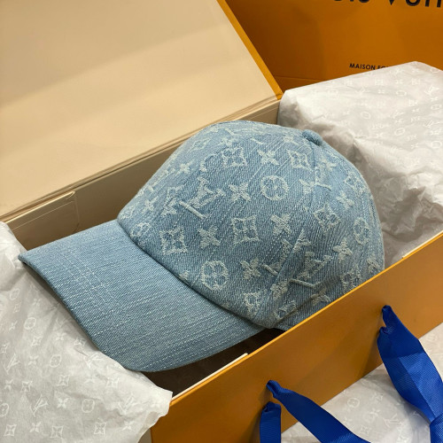 NIGO Louis Vuitton Men's And Women's Solid Color Letter Jacquard Cotton Duck Tongue Cap Hat #nigo76291