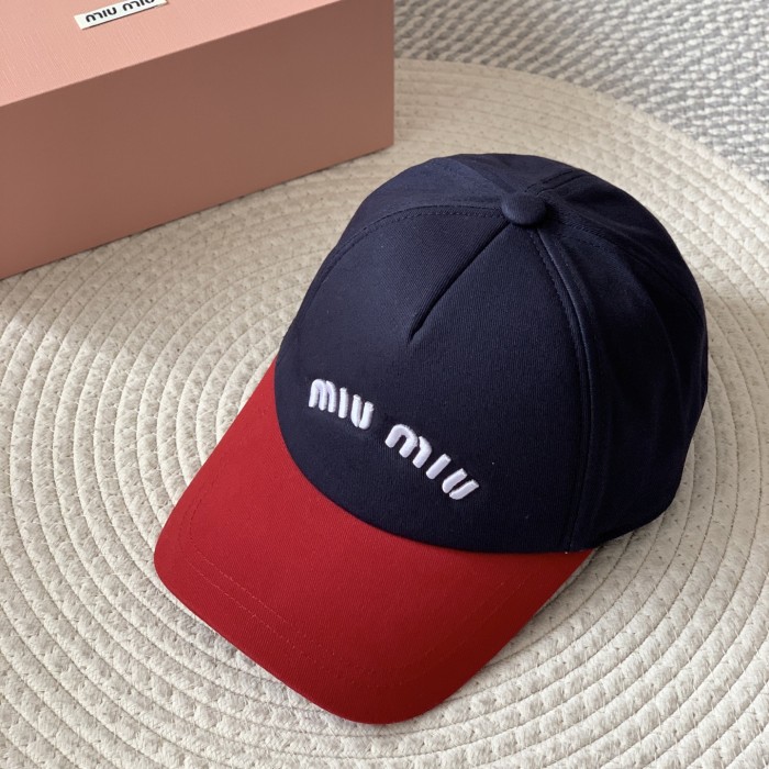 NIGO MiuMiu Men's and Women's Colorblocking Embroidered Lettered Duck Hat Cap #nigo76282