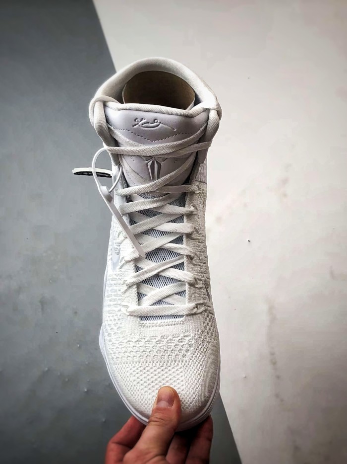 NIGO Nike Kobe 9 Elite Protro “Halo” Men's Four Seasons Solid Color Comfortable Slip Resistant Wear-resistant High Top Lace-up Basketball Shoes #nigo76274
