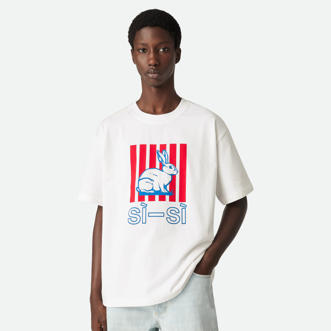 NIGO Bottega Veneta Men's Women's Summer Solid Color Round Neck Cotton Logo Printed Jersey Short Sleeve T-Shirt Ngvp #nigo1416