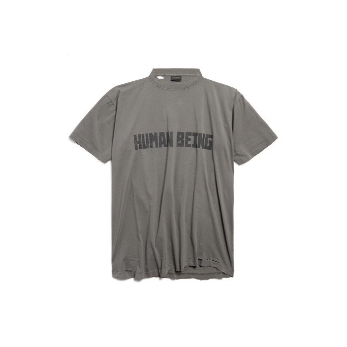 NIGO Men Women HUMAN BEING SHIFTED Summer Round Neck Short Sleeve Cotton Solid Color T-Shirt Ngvp #nigo1418