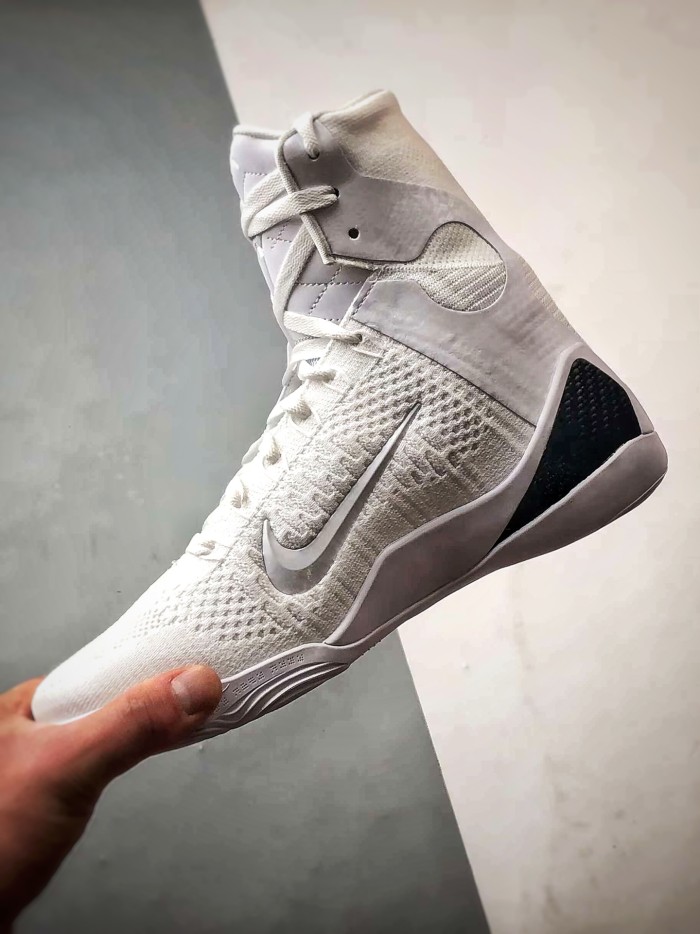 NIGO Nike Kobe 9 Elite Protro “Halo” Men's Four Seasons Solid Color Comfortable Slip Resistant Wear-resistant High Top Lace-up Basketball Shoes #nigo76274