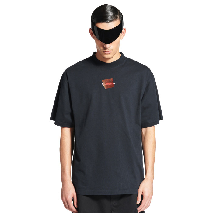 NIGO Balenciaga Men's Summer Solid Color Regular Fit Cotton Round Neck Short Sleeve T-Shirt #nigo76273