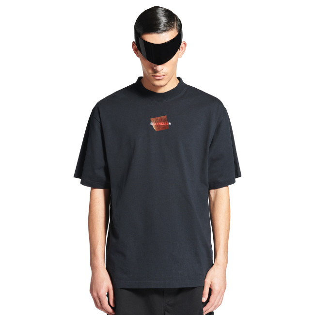 NIGO Balenciaga Men's Summer Solid Color Regular Fit Cotton Round Neck Short Sleeve T-Shirt #nigo76273