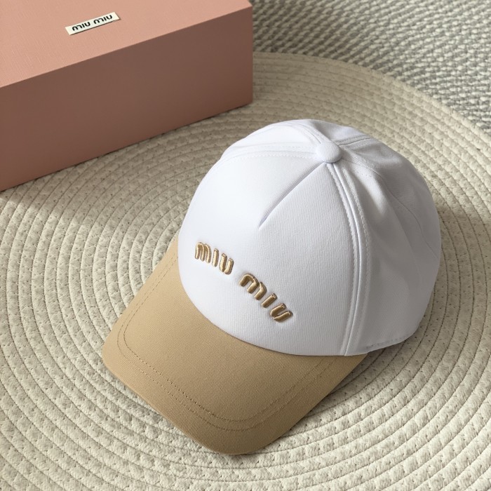 NIGO MiuMiu Men's and Women's Colorblocking Embroidered Lettered Duck Hat Cap #nigo76282