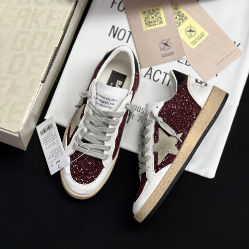 NIGO Golden Goose Women's Solid Color Retro Old Dirty Shoes Low Top Lace Up Sneakers #nigo76319