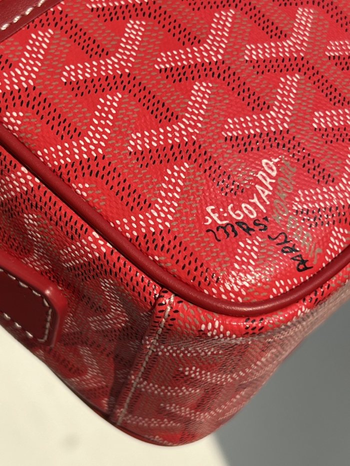 NIGO GOYARD Cap-vert Men's And Women's Old Flower Full Print Inside And Outside Compartments Canvas Patchwork Leather Messenger Bag Camera Bag Shoulder Crossbody Bags #nigo76387