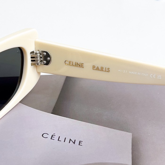 NIGO Celine Women's Lens Logo Acetate Square Sunglasses Eyeglasses Glasses #nigo76388