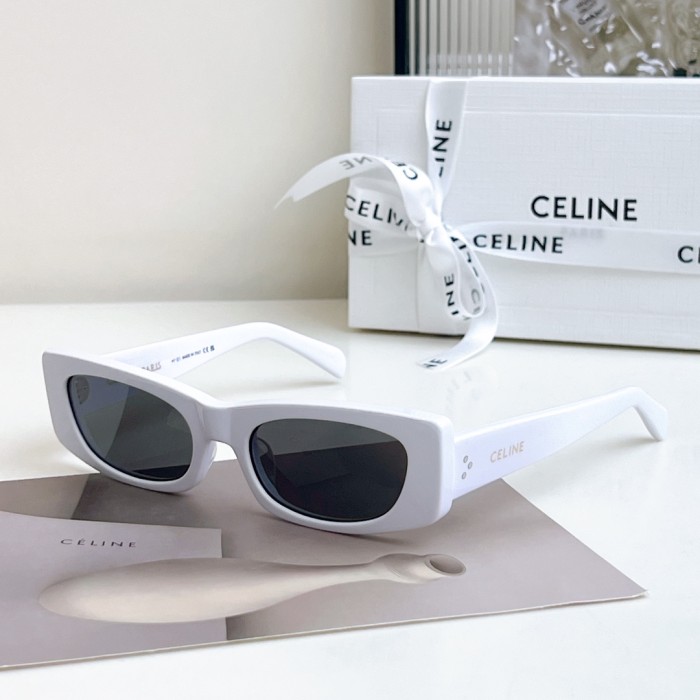 NIGO Celine Women's Lens Logo Acetate Square Sunglasses Eyeglasses Glasses #nigo76388