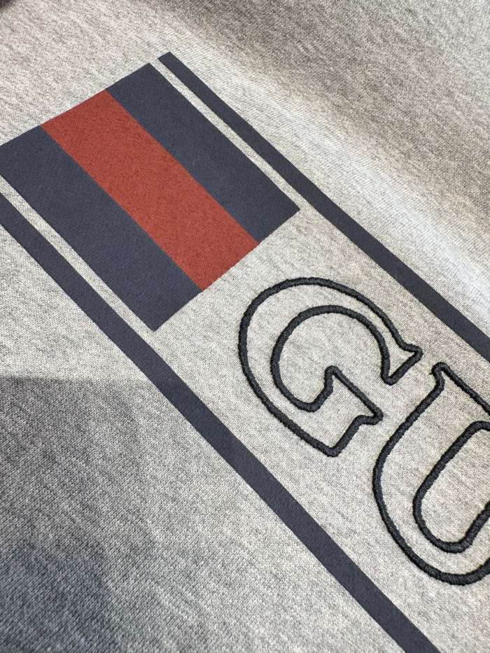NIGO Gucci Men's Spring and Summer Solid Color Letter Printed Cotton Round Neck Long Sleeve Sweatshirt #nigo76391