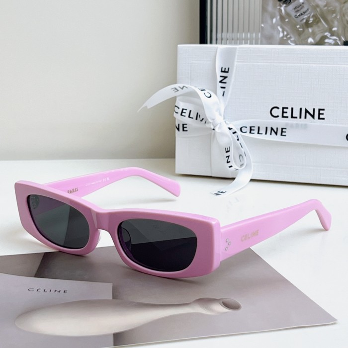 NIGO Celine Women's Lens Logo Acetate Square Sunglasses Eyeglasses Glasses #nigo76388