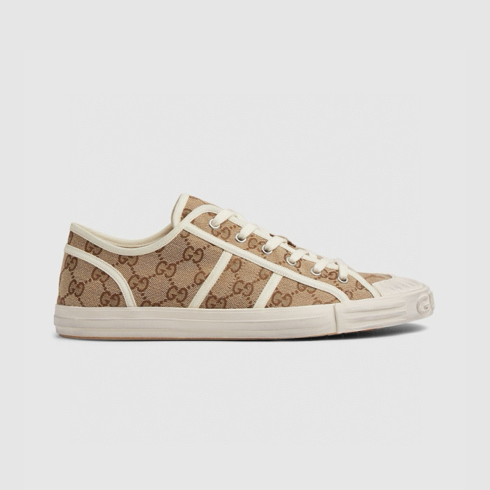 NIGO Gucci Men's Round Toe Comfort Webbing Thick Sole Low Top Sneakers Shoes #nigo76413