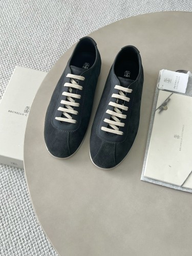 NIGO Brunello Cucinelli  Men's Spring Summer Fashion Lace Up Sneakers Fashion High Street Comfortable Casual Flat Sports Shoes #nigo76432