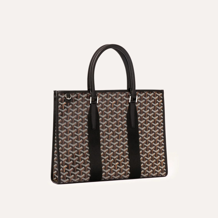 NIGO GOYARD Morvan Men's And Women's Y Word Old Flower Full Print Canvas Spell Cowhide Shoulder Crossbody Handbag Briefcase Bag Bags #nigo76426