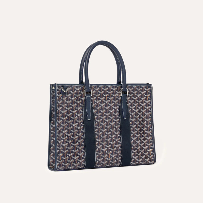 NIGO GOYARD Morvan Men's And Women's Y Word Old Flower Full Print Canvas Spell Cowhide Shoulder Crossbody Handbag Briefcase Bag Bags #nigo76426