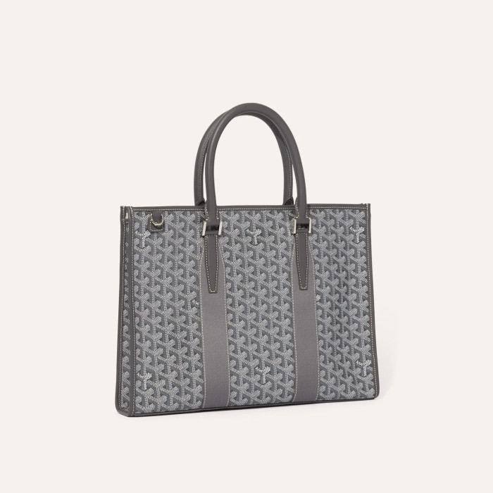 NIGO GOYARD Morvan Men's And Women's Y Word Old Flower Full Print Canvas Spell Cowhide Shoulder Crossbody Handbag Briefcase Bag Bags #nigo76426