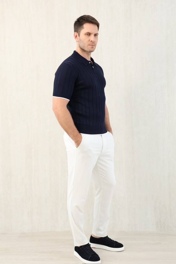 NIGO Brunello Cucinelli Men's Spring And Summer Solid Color Lapel Fitted Short Sleeve Polo Shirt Ngvp #nigo1447