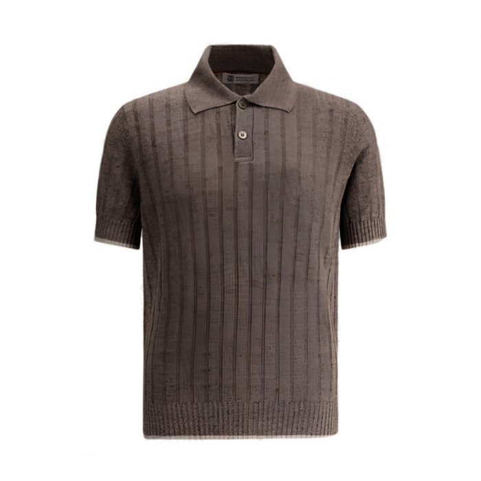 NIGO Brunello Cucinelli Men's Spring And Summer Solid Color Lapel Fitted Short Sleeve Polo Shirt Ngvp #nigo1447