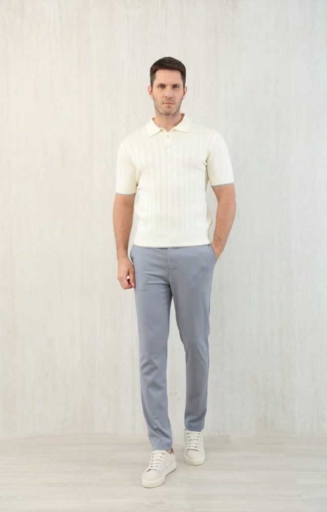 NIGO Brunello Cucinelli Men's Spring And Summer Solid Color Lapel Fitted Short Sleeve Polo Shirt Ngvp #nigo1447