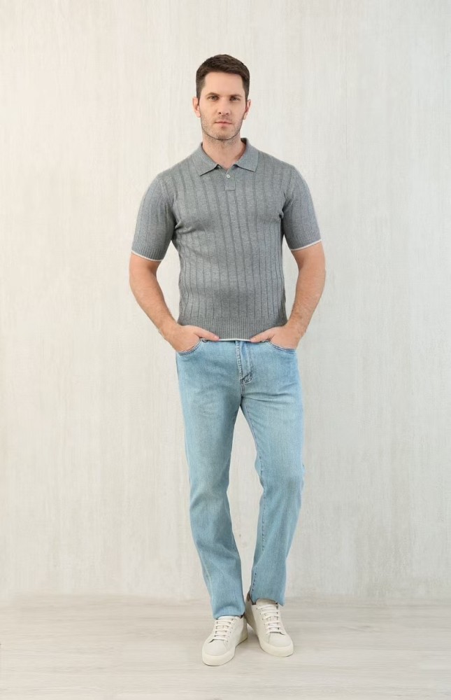 NIGO Brunello Cucinelli Men's Spring And Summer Solid Color Lapel Fitted Short Sleeve Polo Shirt Ngvp #nigo1447