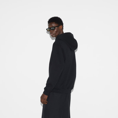 NIGO Gucci Cotton Jersey Hooded Sweatshirt Men'S Spring Autumn Fashion Pullover Hoodie Black Logo Print Hooded Sweatshirt #nigo81152