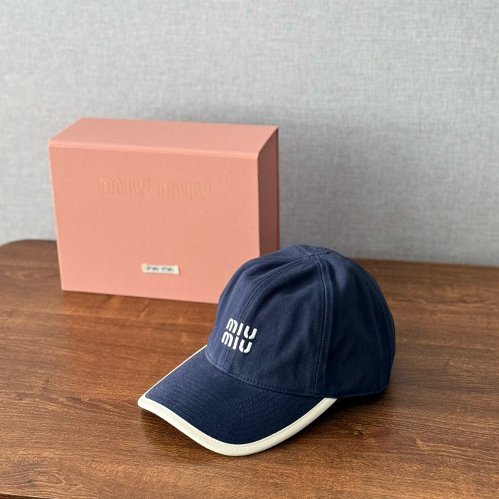 NIGO MiuMiu Men's and Women's Colorblocking Embroidered Lettered Duck Hat Cap #nigo76438